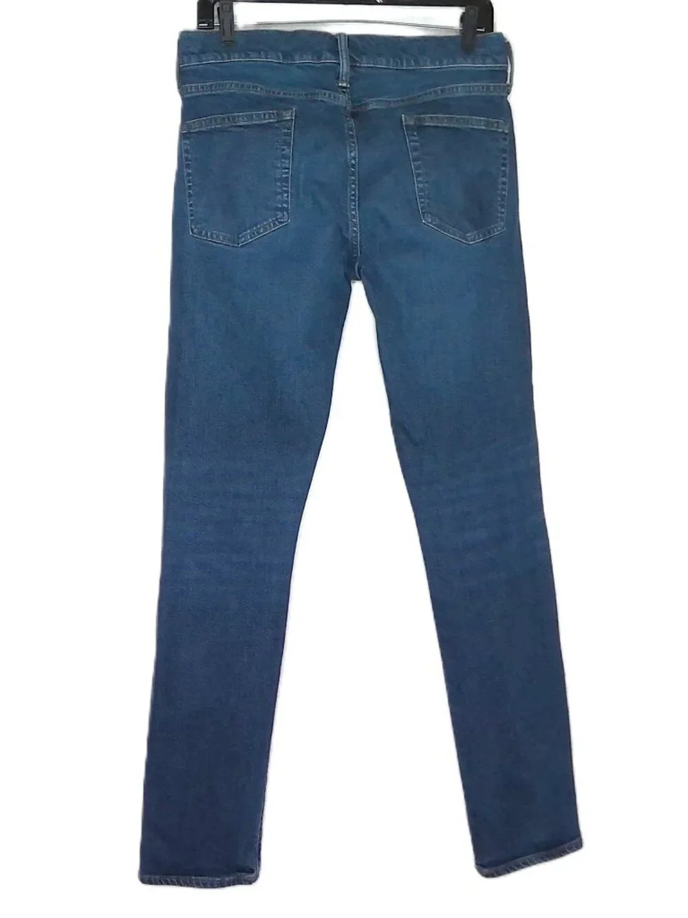 J. Crew Men's Blue Jeans Style 484 Slim Tapered Medium Wash Mid Rise Sz 30 X 32